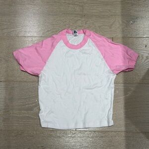 Los Angeles Apparel Women’s Baseball Tee